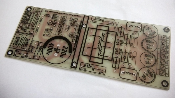 Импульсный источник питания для УМЗЧ - IR2161 TE [2019], resim №5